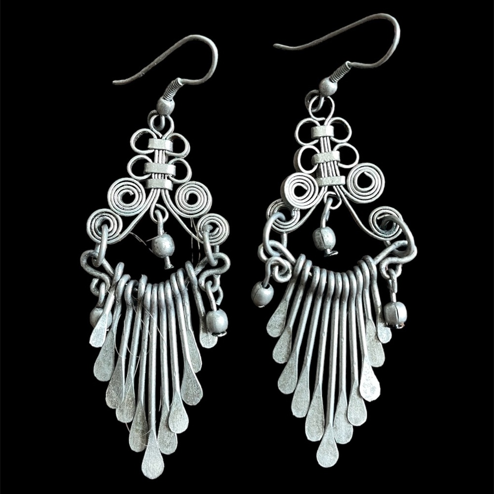 Native American Style Dangle Earrings
